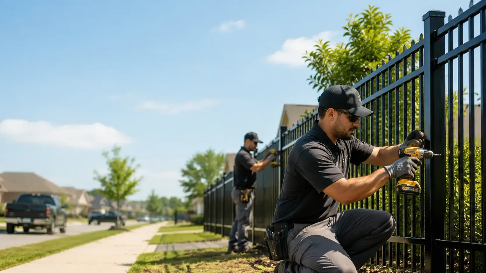 Metal Fence Installation in Lenzburg, IL